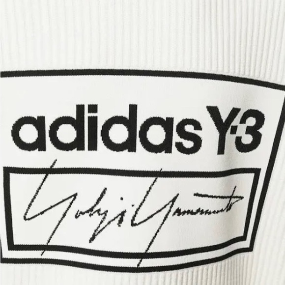 Y-3 YOHJI YAMAMOTO ADIDAS TECH KNIT CREWNECK SWEATER ECRU/WITH BEANIE! - Picture 5 of 13